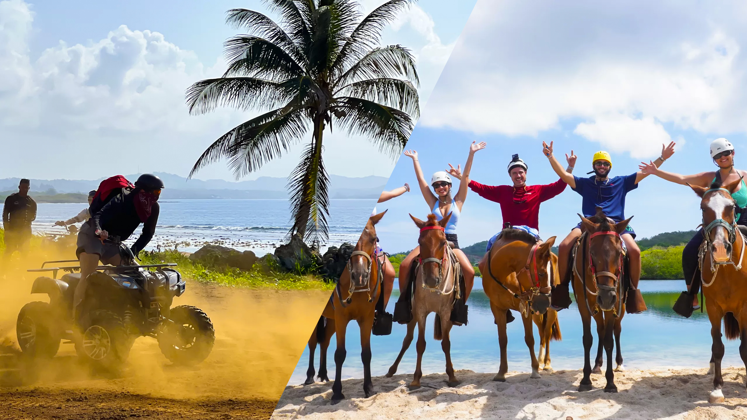 ATV safari and horseback adventure at Isla Tropicale (formerly Mahogany Bay)