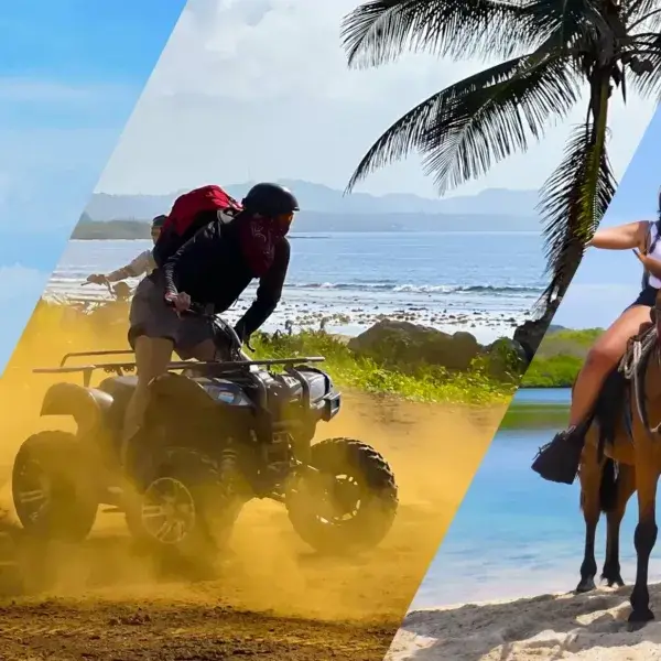 Ultimate Adventure Package: Horseback, Zip Line & ATV at Mahogany Bay